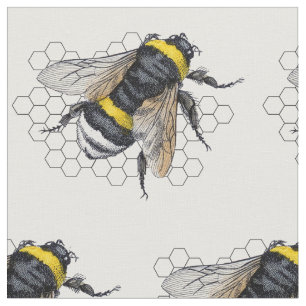 Tela Bumble Bee Fabric