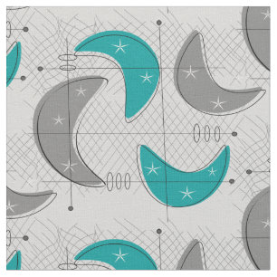 Tela Bumeranes en gris claro