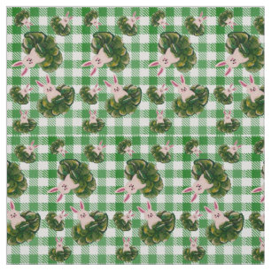 Tela Bunnies de Green Check