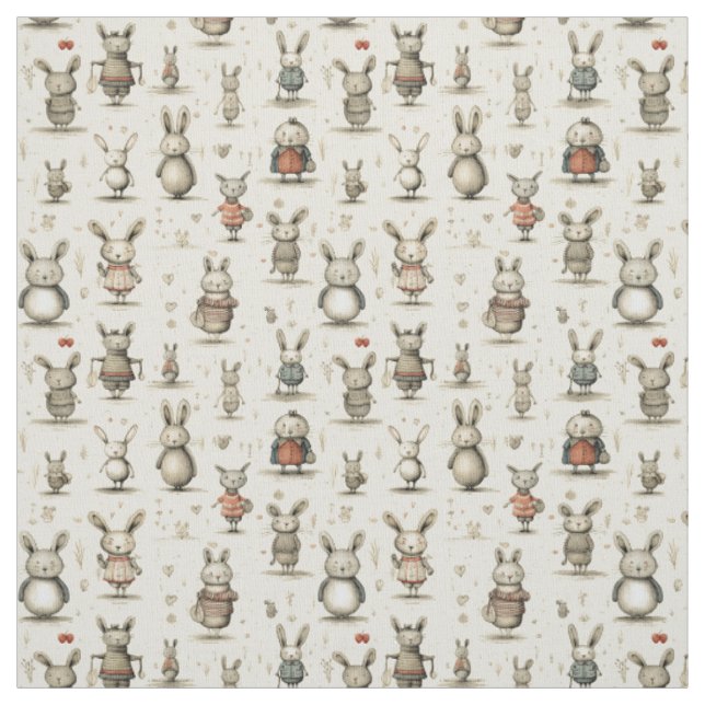 Tela Bunny Affair: Whimsy Bunny (Retal)