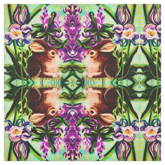 Tela Bunny en la ronda (Retal)