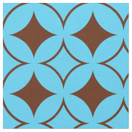 Tela Buques azul y marrón