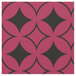 Tela Buques rojos y negros