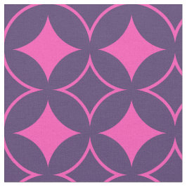 Tela Buques rosa y morado