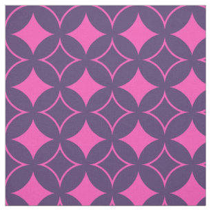 Tela Buques rosa y morado