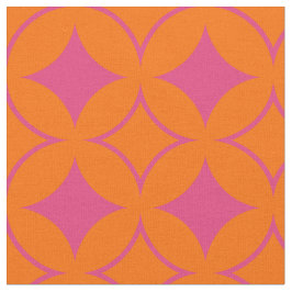 Tela Buques rosa y naranja