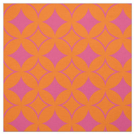 Tela Buques rosa y naranja