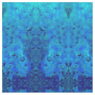 Tela Burbujas de Hielo Azul