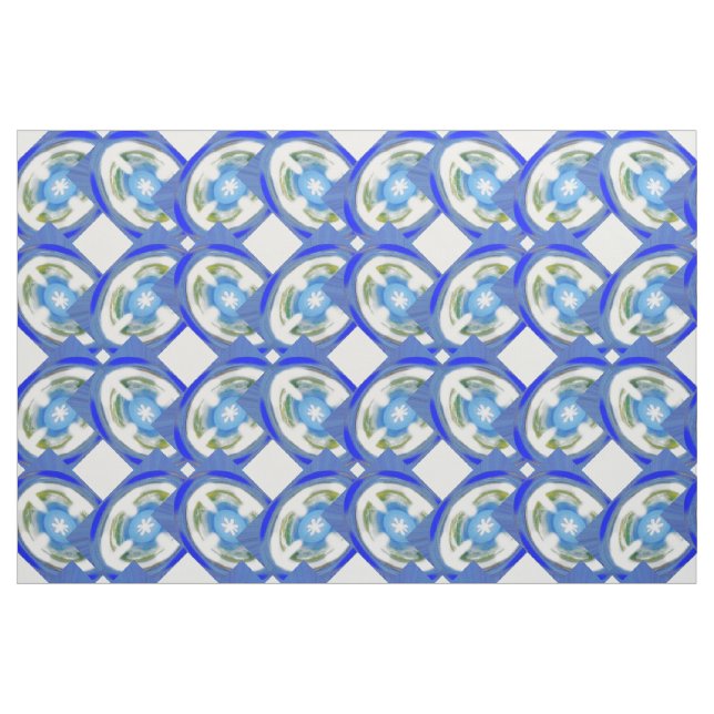 Tela Burbujas del cielo ("Cuarto gordo" (fat quarter))