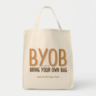 Tela BYOB: Traiga su propio bolso de ultramarinos 7
