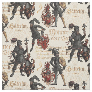 Tela Caballeros en brillante armadura de la Alemania de