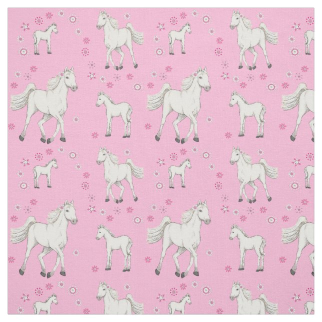 Tela Caballo blanco (Retal)