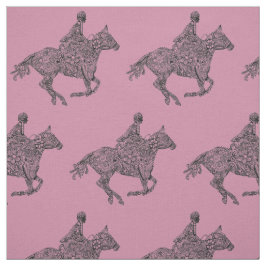Tela Caballo de arte Doodle