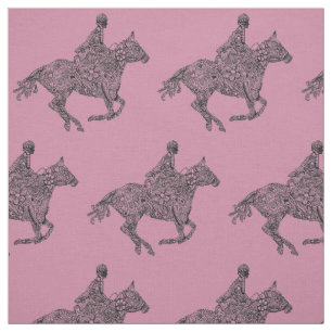 Tela Caballo de arte Doodle