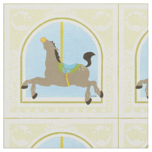 Tela Caballo en junio Erica Vess del carrusel