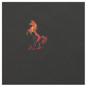Tela Caballo Rojo