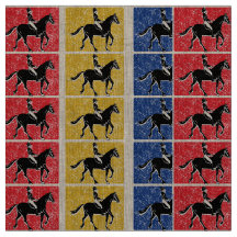 Caballo y jinete ingleses