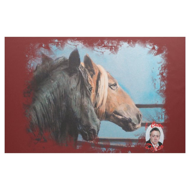 Tela Caballos/Cabalos/Horses (Yarda)