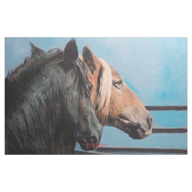 Tela Caballos/Cabalos/Horses (Yarda)