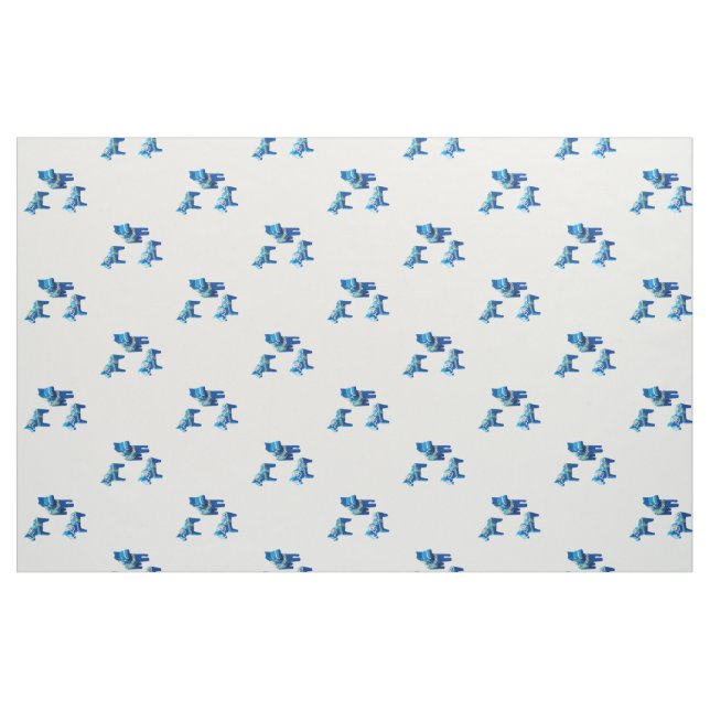 Tela Caballos de Dala ("Cuarto gordo" (fat quarter))