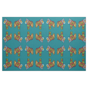 Tela Caballos de Patchwork