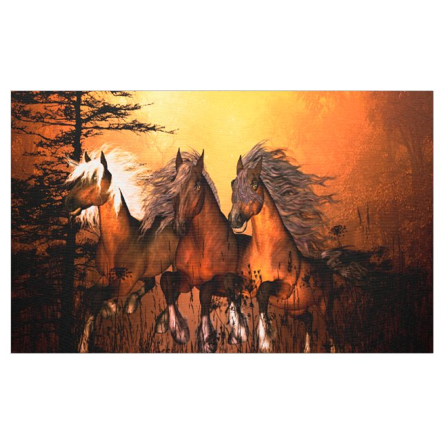 Tela Caballos maravillosos (Yarda)