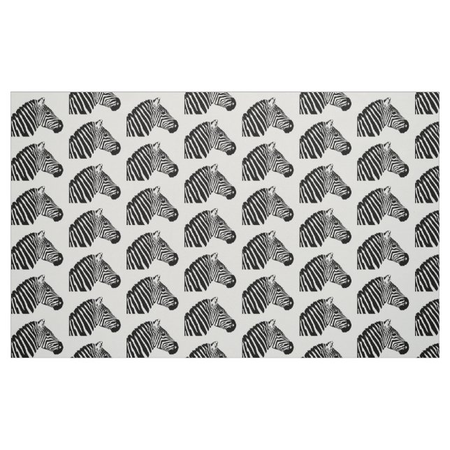 Tela Cabeza de cebra ("Cuarto gordo" (fat quarter))