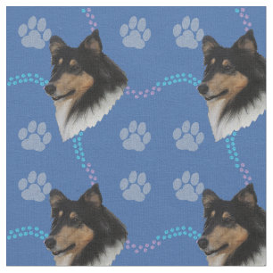 Tela Cabeza de collie para masa artística (Tri)