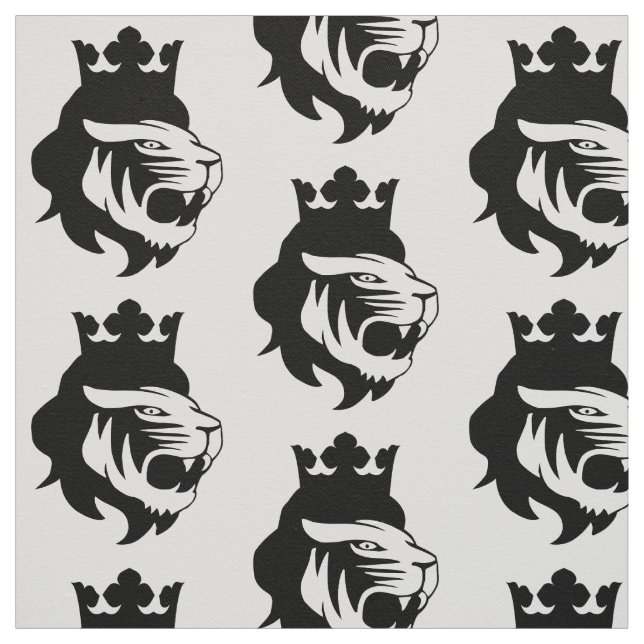 Tela Cabeza de rey león (Retal)