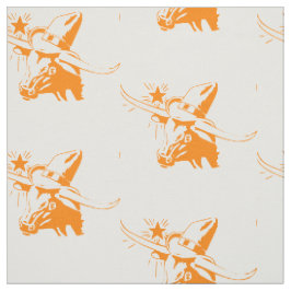 Tela Cabeza De Vapor Longhorn Con Gorra De Vaquero I