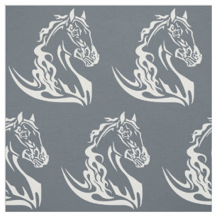 Tela cabeza del caballo