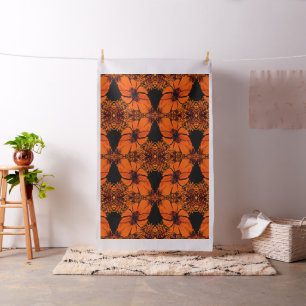 Tela Cabina de flores de otoño......