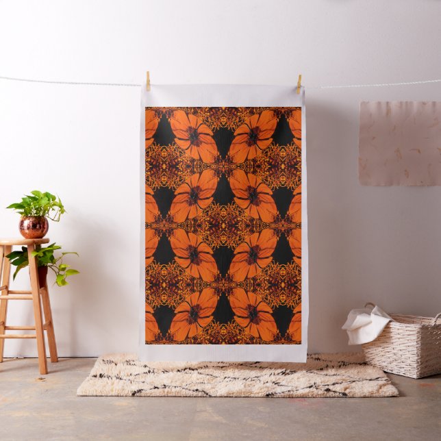 Tela Cabina de flores de otoño...... (In Situ)