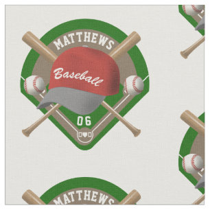 Tela Cabo de béisbol Bats Diamante Nombre Personalizad