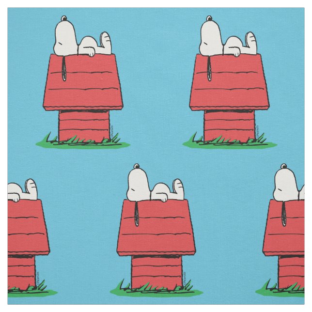 Tela Cacahuetes | Snoopy durmiendo (Retal)