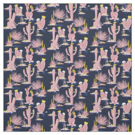 Tela Cactus del desierto del suroeste rosado Rosa