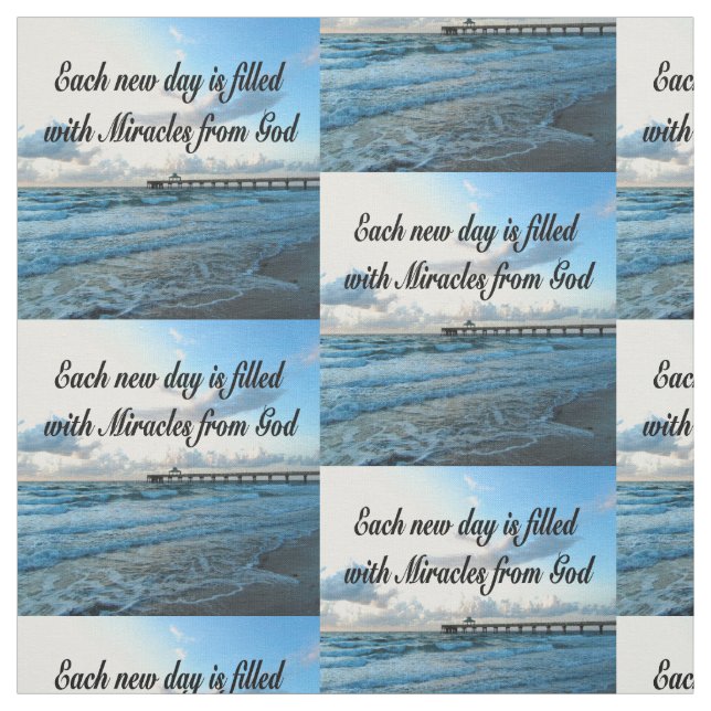 TELA CADA DÍA ES UN MILAGRO DE DIOS (Retal)