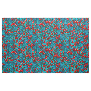 Tela caderas de Rosa, rojo y azul