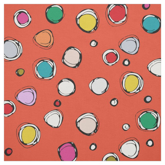 Tela cadmio wilderdot (Retal)