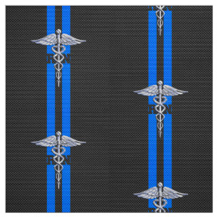 Tela Caduceo de plata del RN de la enfermera