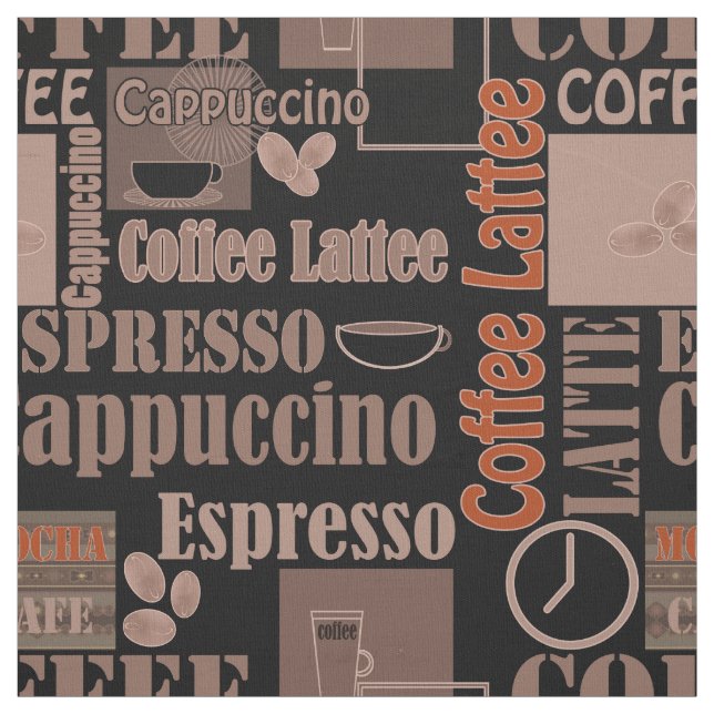 Tela Café de amor (Retal)