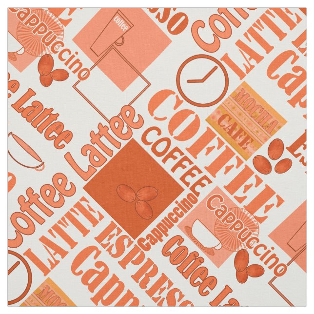 Tela Café de amor (Retal)