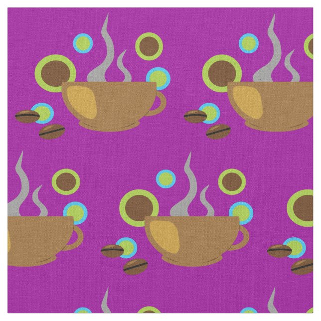 Tela Café de arte pop (De cerca)