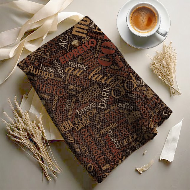 Tela Café en Burlap Word Cloud Chestnut ID283 (Subido por el creador)