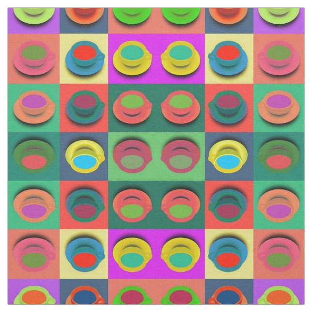 Tela Café pop-art (Retal)
