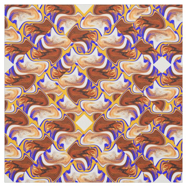 Tela Café y crema (Retal)