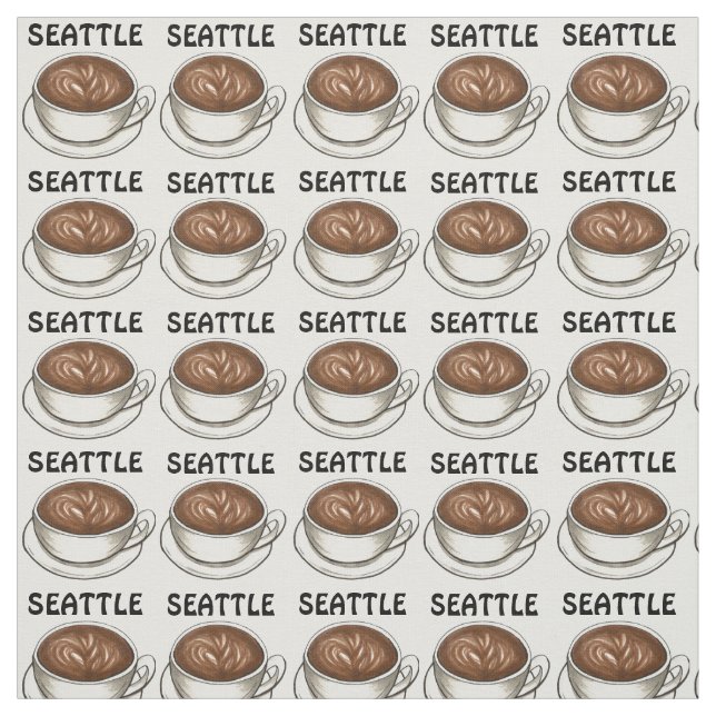 Tela Cafetería Seattle WA Cafetería Latte Barista Caffe (Retal)