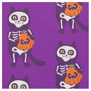 Tela calabaza de halloween