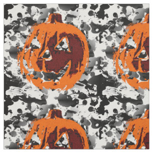 Tela Calabaza de Halloween - estilo grunge + tus ideas