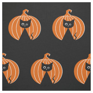 Tela Calabaza para gato negro {y}
